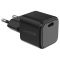 Dviced Wall charger 30W GaN USB-C EU, Black (DV221003)